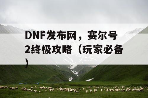 DNF发布网，赛尔号2终极攻略（玩家必备）