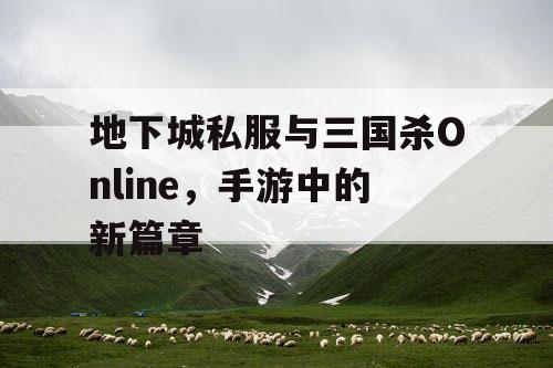 地下城私服与三国杀Online，手游中的新篇章